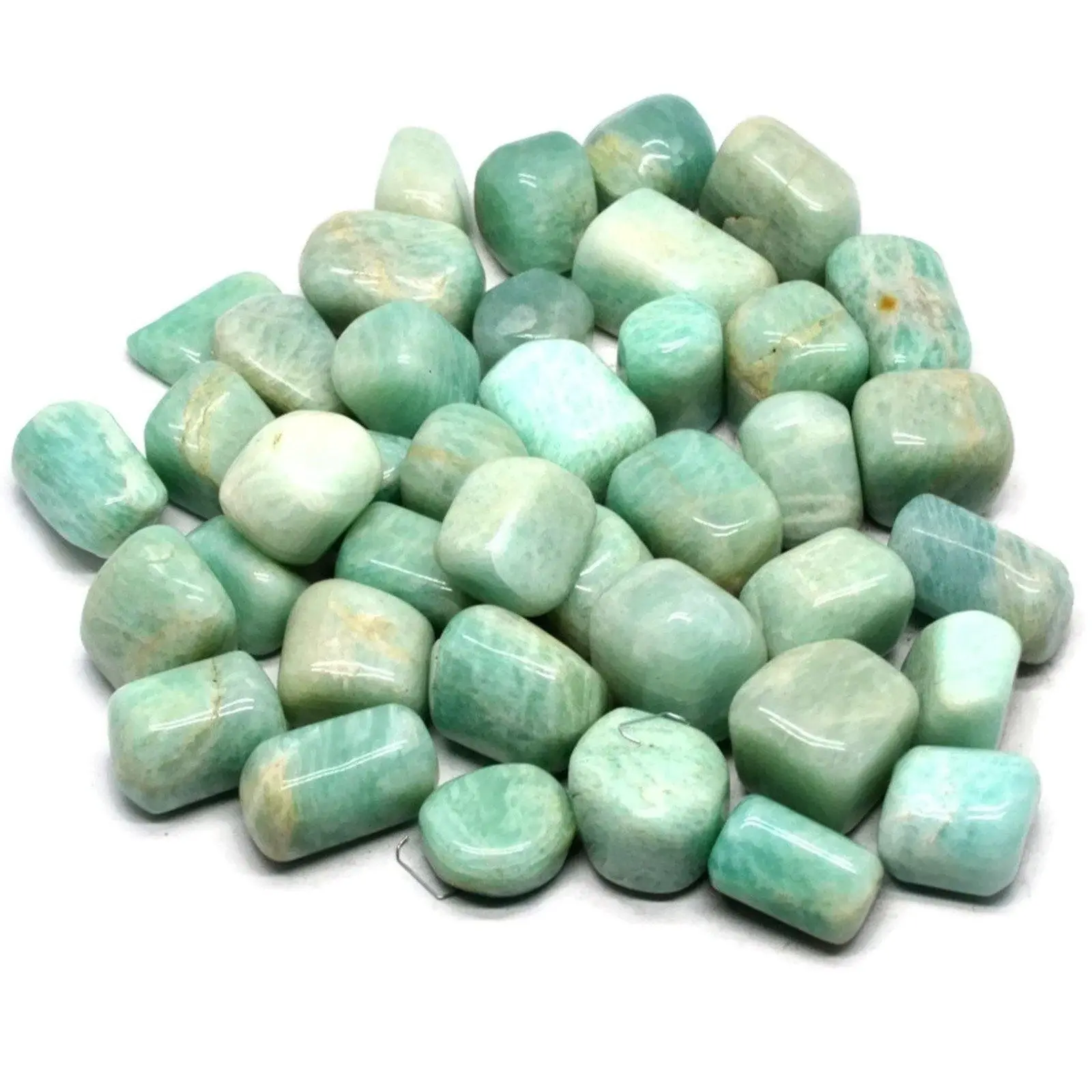 Pierres gobelet en Amazonite, au prix de gros avec qualité supérieure, Feng Shui Reiki et Chakra, pour la méditation, équilibre, vente en gros