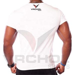 T-shirt de musculation à col rond de qualité supérieure à prix avantageux - Product Image 3