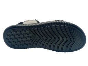 Sandalias de piel sintética para hombres y niños, calzado con acabado de gamuza, de uso diario, a la moda - Product Image 3