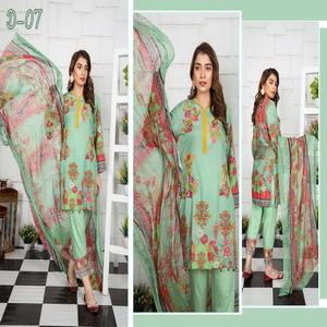 Pakistanaise Shalwar Kameez Robe en viscose pour femme Vêtements indiens traditionnels - Product Image 1