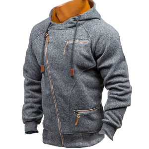 Sweat-shirts à fermeture éclair pour hommes, de qualité supérieure, couleur personnalisée, nouveau design, élégants, à la mode, prix bas, USA - Product Image 1