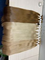 Extensions de cheveux 100% vierges Remy de haute qualité, tissage simple, lisses et soyeux, cheveux vietnamiens, longues, adaptées aux perruques Double Genius