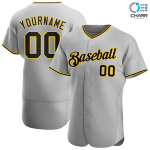 Camiseta de béisbol de alta calidad personalizada con nombre del equipo Stitch Ropa deportiva Premium - Product Image 6