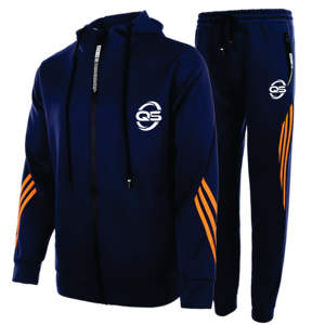 Factory New Products Plus Size Custom Logo Men Jogger Sweatsuit Hoodies Set - Product Image 1