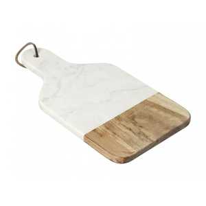 Tabla de cortar de mármol y madera y queso de corte personalizada para tamaño personalizado y accesorios con venta - Product Image 5