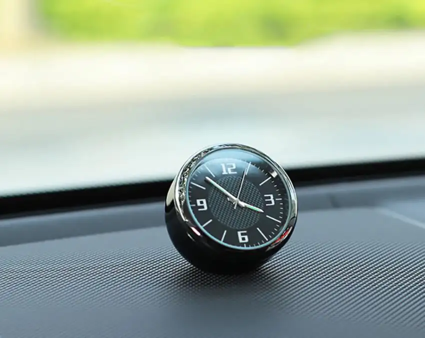 Mini Decorazione di Automobili Orologio Ornamenti Auto Orologio di Uscita Dell'aria Clip Cruscotto Visualizzazione del Tempo Orologio per Auto Accessori