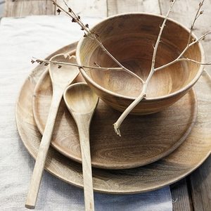 Wood Serving <b>Bowl</b> Wholesale High Quality Cheap Acacia Wood Salad Serving <b>Bowl</b> <b>Large</b> size - Product Image 2