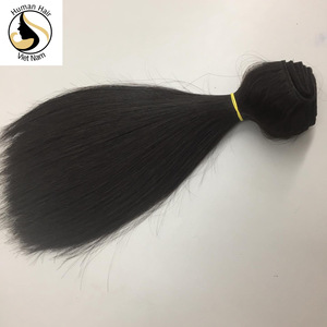 Cheveux humains brésiliens lisses à bas prix, cheveux bruts non traités, bon marché, d'usine directe du Vietnam, cheveux vierges, bruts, vente en gros, 20 pièces - Product Image 2