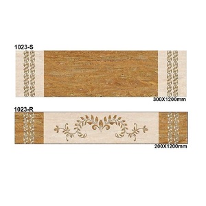 Blanc et gris couleur poli surface escalier en céramique tuiles S-300x1200mm, R-200x1200mm - Product Image 2