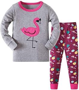 Pijamas de Otoño MOMO OEM de Calidad de Exportación, Nuevo Diseño, Manga Larga, 100% Fibra de Bambú, Terciopelo Estampado con Dibujos Animados, Cuello Redondo, Color Morado - Product Image 1