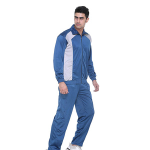 Boys Jogging Wear Block Track-Suits for Men's Zipper Hoodies and <b>Trouser</b> Sets for Sale - Product Image 2