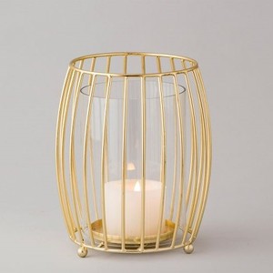 Silver Metal Wire Tea Light Candle Holders for Indoor Outdoor, Events, Parties and Wedding Decorations - Product Image 2