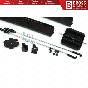 BDP964 Lato Sinistro o Destro Finestra Scorrevole di Vetro Coperchio di Chiusura di Riparazione Set 7H0847788A, 7H0847781B, 7H0847785 - Product Image 5