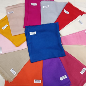 100% แคชเมียร์ Pashmina ผ้าคลุมไหล่และผ้าพันคอมือทำในประเทศเนปาล/ยุติธรรมทำผ้าคลุมไหล่แคชเมียร์ - Product Image 1