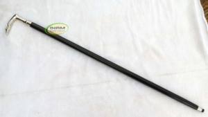 Bâton de marche pliable en bois de style vintage fait à la main avec poignée de corbeau en laiton/canne de marche en bois avec poignée de corbeau en laiton design - Product Image 3