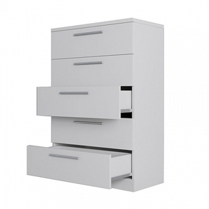 Ev ofis kullanımı için çok çekmeceli ahşap Panel yanal taşınabilir dosya dolabı büyük Modern tasarım çevre toz kaplama - Product Image 2