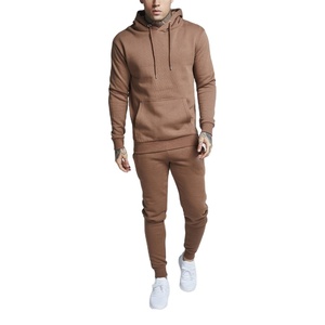 Jersey deportivo ajustado para hombre, chándales de Color sólido liso, conjunto de chándal para correr, talla estándar internacional para invierno - Product Image 1