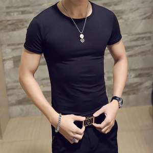 Camisetas al por Mayor Baratas 100% Algodón con Cuello en V y Manga Corta, Corte Regular para Niños, Hombres y Mujeres, Ropa Casual Ecológica - Product Image 6