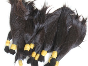 BTHAIR Cabello Humano Virgen Vietnamita Liso Remy 100% Natural a Granel Sedoso 100g Sin Procesar Todos los Colores Calidad de Lujo - Product Image 6