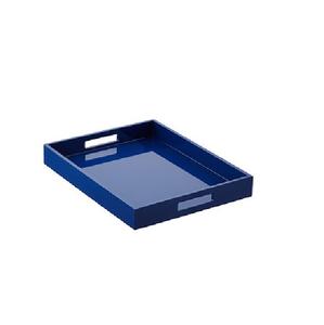 Produit chaud de plateau de thé de laque de conception moderne faite à la main pour le plateau en bois de rectangle de vaisselle avec adapté aux besoins du client - Product Image 3