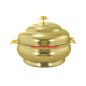 Olla de acero inoxidable, cazuela de diseñador hecha a mano de alta calidad, última colección, artículos de cocina, nuevo calentador de alimentos de lujo - Product Image 4