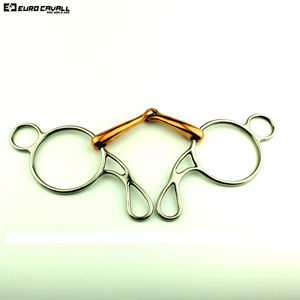 Western Horse Racing Bit Western Gag Bit Producto para propietarios de caballos - Product Image 3