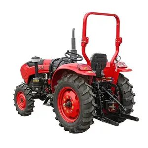 Sonalika-tractor de granja, pequeño cargador usado 50hp 60hp mahindra 4wd kubota