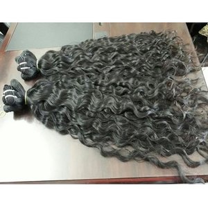 Indian Exporter of Remy Virgin Bulk Temple Hair <b>Extensions</b> High Quality Human Hair <b>Extensions</b> - Product Image 2