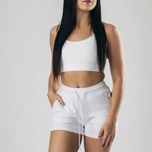 2025กางเกงนักขี่จักรยานสำหรับผู้หญิงกางเกงขาสั้นผ้าฝ้ายโพลีเอสเตอร์ออกแบบได้ตามต้องการชุดเล่นโยคะเล่นยิมใส่ง่ายเหมาะกับการเล่นกีฬา - Product Image 6