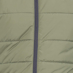 Hermosas chaquetas acolchadas de invierno para hombres, tela de nailon recubierta con cremallera y patrón, decoración, servicio OEM disponible - Product Image 3