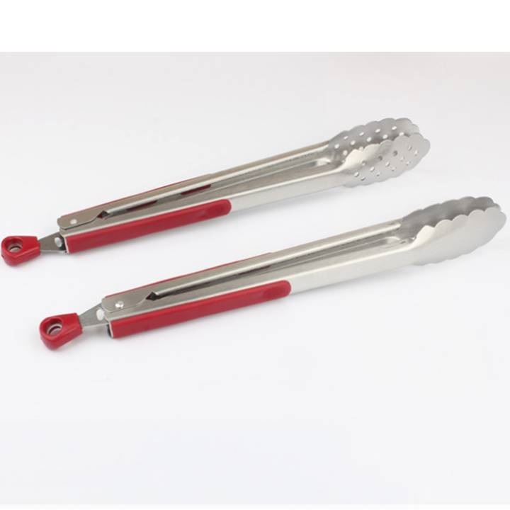 Best Selling Food Grill Tongs,  Cooking Tongs for Salad, Grilling, Frying, Tongs with Silicone Tips