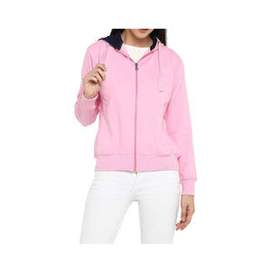 Pull à capuche couleur unie à la mode pour femmes, sweat à capuche avec logo personnalisé, sérigraphie numérique 100% bambou pour l'hiver, vente en gros - Product Image 3