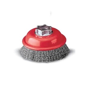 De alambre prensado cepillo de copa para eliminar escala óxido y pintura y desbarbado y pulido - Product Image 1