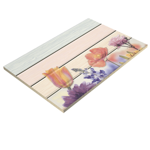 Baldosas de cerámica para exterior con aspecto de madera, acabado mate, multicolor, imitación de madera maciza, textura cerámica, 300x450, para pared. - Product Image 3