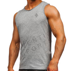 Débardeur musculaire en tricot surdimensionné décontracté pour hommes Gilet d'entraînement de grande taille avec manches coupées pour la musculation en salle de sport - Product Image 6