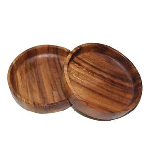 6 verres en bois ronds et personnalisés, de luxe, en usine, de meilleure qualité, pour boisson avec décoration, cuisine, dessous de verres en bois - Product Image 5