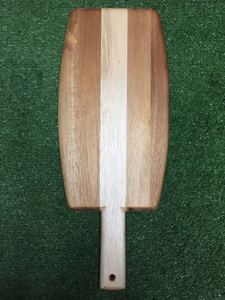 ModernSourcing Planche à découper de cuisine avec manche en bois d'acacia Bloc à découper en bambou naturel pour fromage Nouveau modèle du Vietnam - Product Image 5