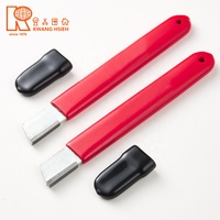 Kwang Hsieh Red Outdoor Gardening Multi-Grit Tungsten Carbide Manual Pocket Antislip PVC Handle Customized Logo Sharpener