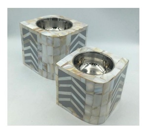 Haute qualité artisanat nouvelle mère perle incrustation bois brûleur d'encens Rose arabe bougeoir Bakhoor Mubkhara diffuseur - Product Image 4