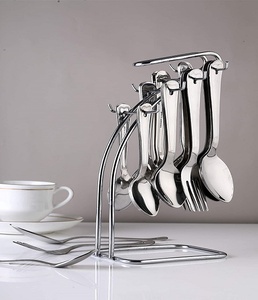 Best quality Stainless Steel Flatware Silverware Set with Pearled Edge at lowest price - Product Image 2