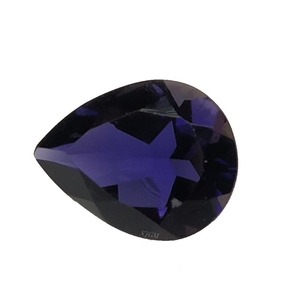 10X15mm Corte de pera Natural IOLITE Venta al por mayor Precio de fábrica Piedra preciosa suelta facetada de alta calidad por quilate | IOLITE NATURAL | - Product Image 3