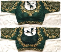 Chemise en soie et mousseline de soie prête-à-porter, écologique, à motifs géométriques multicolores, pour femmes indiennes, dernière collection de créateurs, tendance.