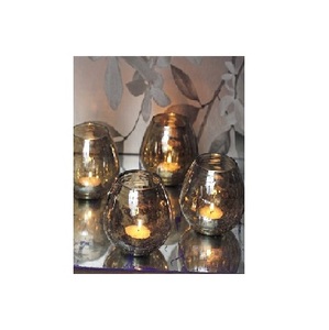 Hot Vantage Modern Fancy Luxury Nouveau Design Premium Look Vente votives en verre au mercure pour la décoration de la maison et les mariages de salon - Product Image 3