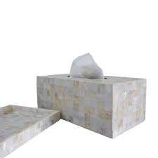 Servilletero de nácar, diseño antiguo, caja de pañuelos de color MOP, tamaño personalizado y superventas - Product Image 4