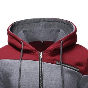 Nouveau design, sweat-shirt à capuche d'hiver, manches longues, ample, uni, décontracté, pour hommes, polyester/coton, imperméable, respirant - Product Image 5