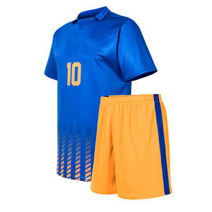 Uniforme de football avec maillot rayé horizontal classique Kit de gardien de but de football avec maillot rembourré à manches longues - Product Image 5