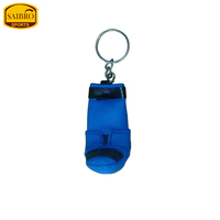 Porte-clés en cuir véritable et PU avec logo imprimé, gants de protection pour les sports de combat MMA et de boxe, designs personnalisés de haute qualité