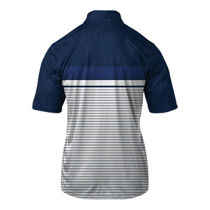 เสื้อโปโล OEM พรีเมียม คุณภาพสูง ผ้าฝ้ายเมอร์เซอไรซ์สองชั้น สีพื้น เรียบง่าย สำหรับกอล์ฟ - Product Image 4