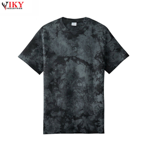 Tye dye-Camiseta de manga corta Unisex, informal, de diseño, a la moda, de teñido alto - Product Image 2