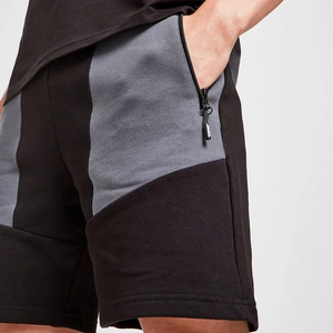 Wholesale Sports Gym Jogger <b>Shorts</b> Running <b>Men</b> <b>Short</b> <b>Black</b> Custom 100% Cotton - Product Image 3